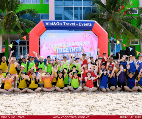 Teambuilding bãi biển